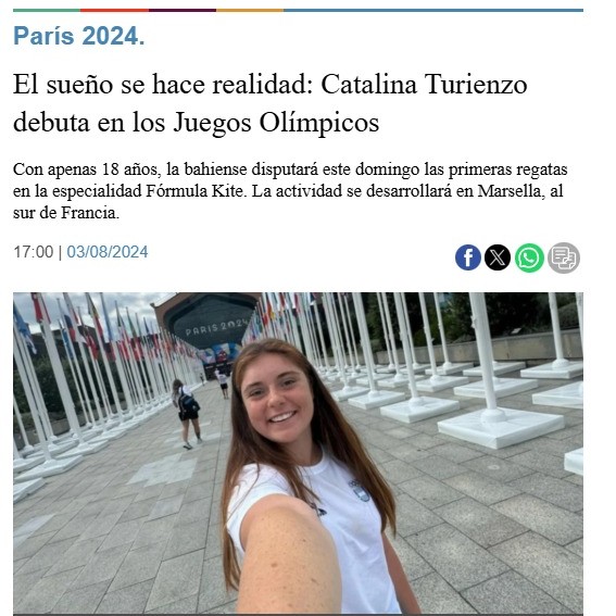 El sueño se hace realidad: debut en los Juegos Olímpicos