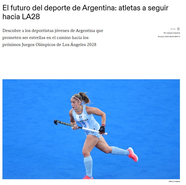El futuro argentino rumbo a Los Ángeles 2028